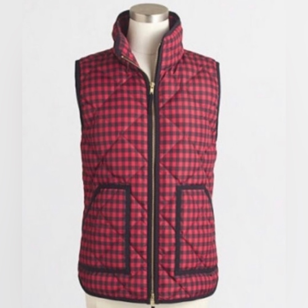 Like New! J.Crew Herringbone Excursion Down Vest - image 4